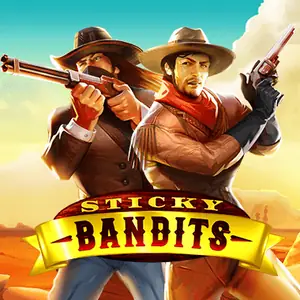 Sticky Bandits slot cover, Quickspin